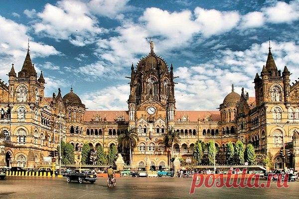 Вокзал Чхатрапати-Шиваджи, Бомбей, Индия — Путешествия