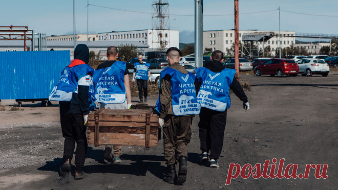 Волонтеры "Чистой Арктики" провели уборку в поселке, где живут участники СВО. Волонтеры общественного экологического проекта "Чистая Арктика" провели уборку в военном поселке Спутник, где живут участники СВО. Об этом сообщили организаторы. Только за день добровольцы собрали три тонны отходов, а очистка ...
