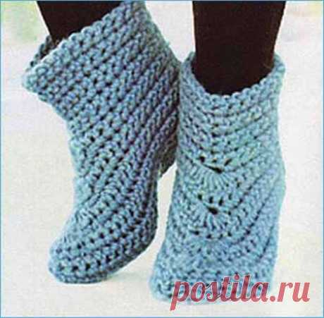 Тапочки-сапожки | Искусница