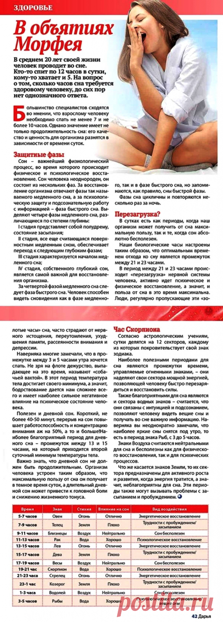 В объятиях Морфея