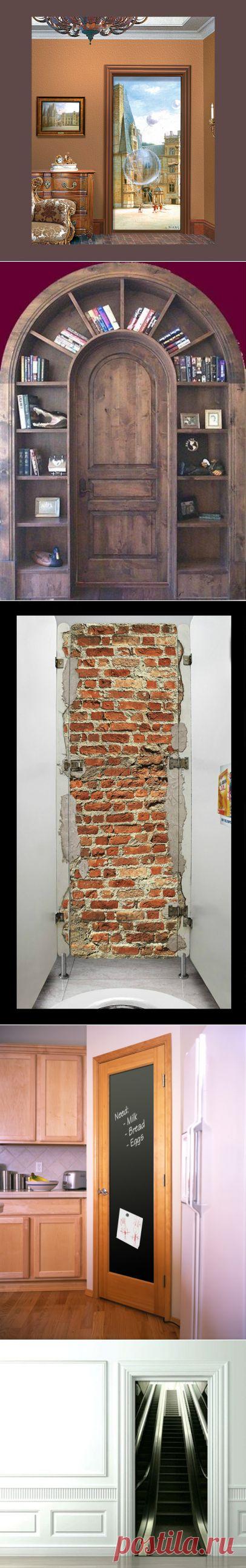 Необычные межкомнатные двери
