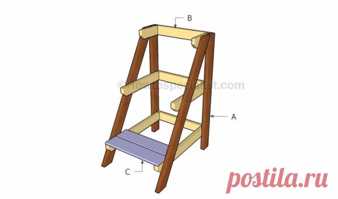 полки подставки стойки для цветов своими руками - Google Search