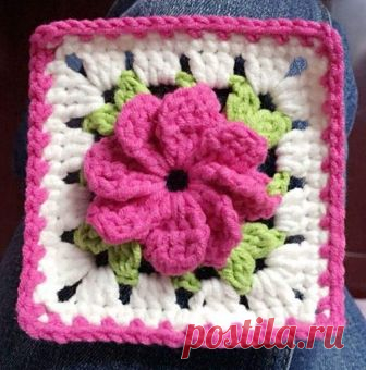 Схемы узоров крючком