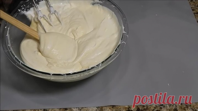 КРЕМ - ПЛОМБИР для НАПОЛЕОНА. Торт будет ещё вкуснее!