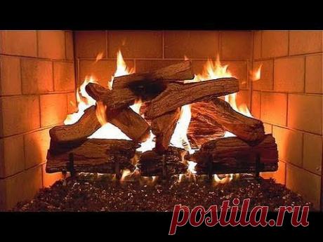 ♥♥ 1 Hour Burning Logs in Fireplace (in HD) - YouTube