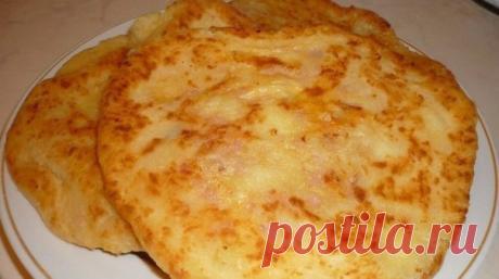 Быстрые сырные лепёшки