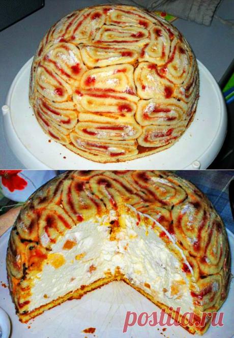 Королевская шарлотка - Простые рецепты Овкусе.ру