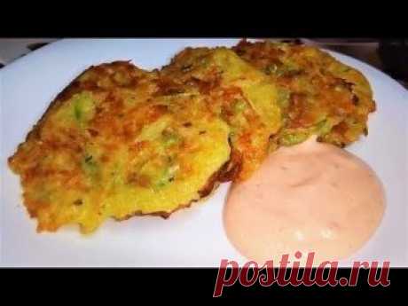 Оладьи с кабачком и сыром. рецепт с фотографиями
