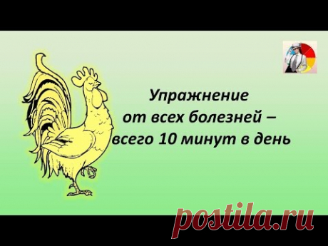 Упражнение от всех болезней – всего 10 минут в день и в жизни баланс.