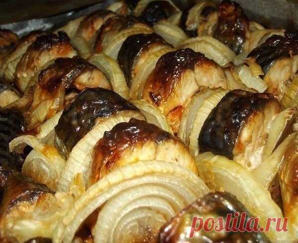 Самый лучший рецепт скумбрии, запеченной в духовке Пальчики оближешь!