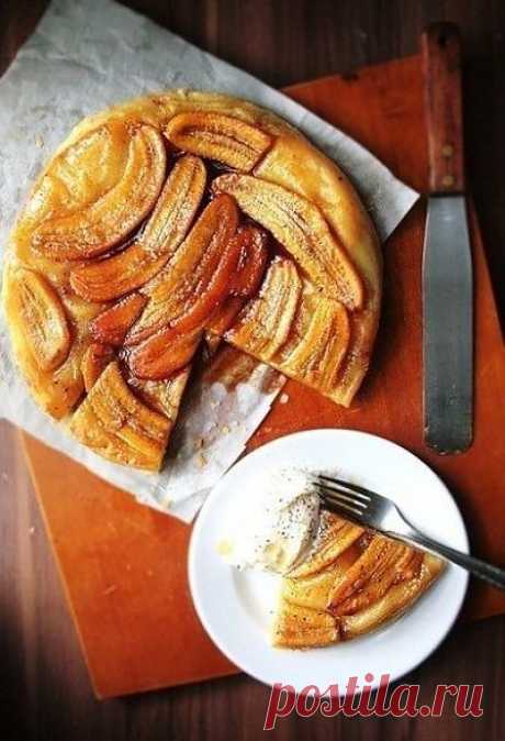 Банановый слоеный пирог - ЖУРНАЛ СО ВКУСОМ