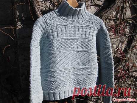 Пуловер Modern Gansey на конкурс "Парные танцы - 2020! Мужчины." - Хенд-Мейд | HANDMADE - Страна Мам
