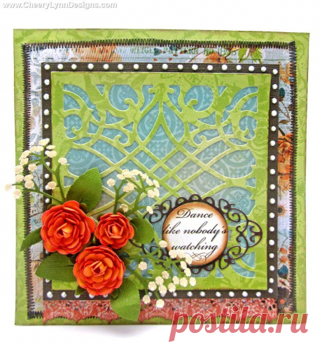 Ножи Sentiment Frame #1 - B189 Cheery lynn designs