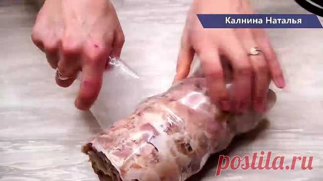 Кладу мясо в бутылку и получаю КОЛБАСУ 145 руб за кг.