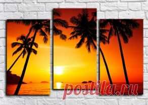 Купить модульные картины природа + подарок всем!