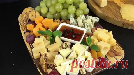 СЫРНАЯ ТАРЕЛКА! Три Варианта Красивой Подачи Сыров На Праздник!