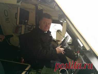 Военная техника, Дозор-Б. Порошенко испытал новый БТР "Дозор-Б"