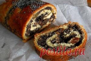 Старопольский маковый рулет