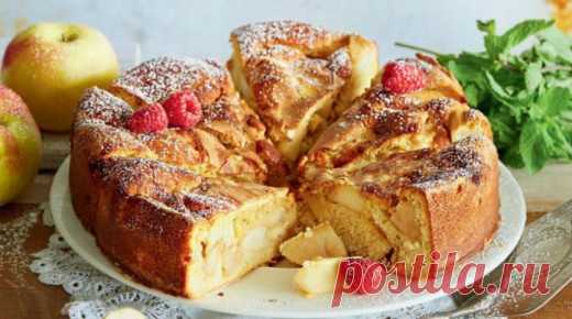✿ღ✿Яблочная шарлотка – самый легкий в приготовлении пирог!✿ღ✿