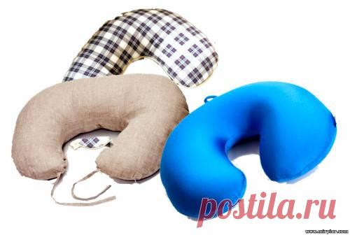 Как сшить подушку-подкову 