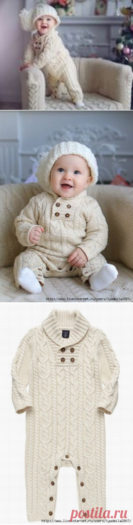 Оригинальный комбинезон с аранами от GAP