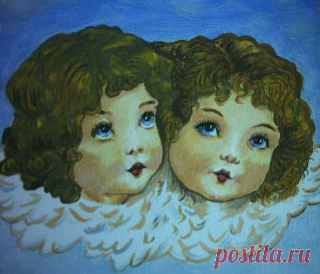 рисунок масляными красками