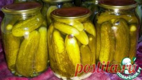 Хрустящие маринованные огурцы с хреном – кулинарный рецепт