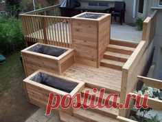 Lots of ideas for cool decks, fences, trellises, and other awesomeness.