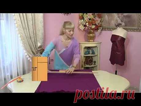 Шьем трикотажное платье.