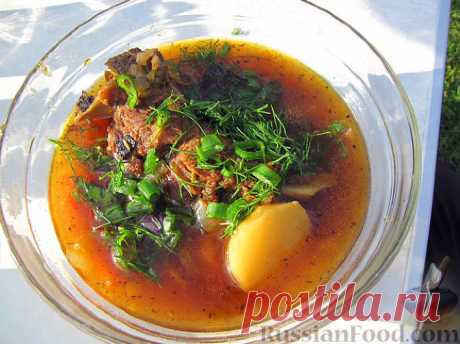 Рецепт: Шурпа персидская на RussianFood.com