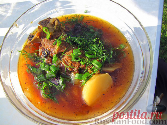 Рецепт: Шурпа персидская на RussianFood.com