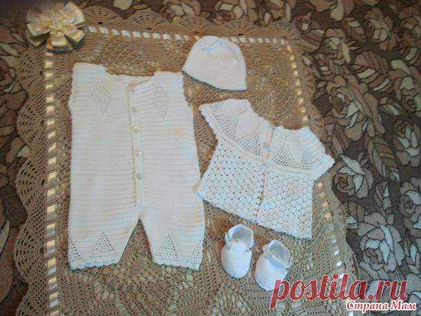 ИДЕЯ - Комплект на выписку - Вязание - Страна Мам