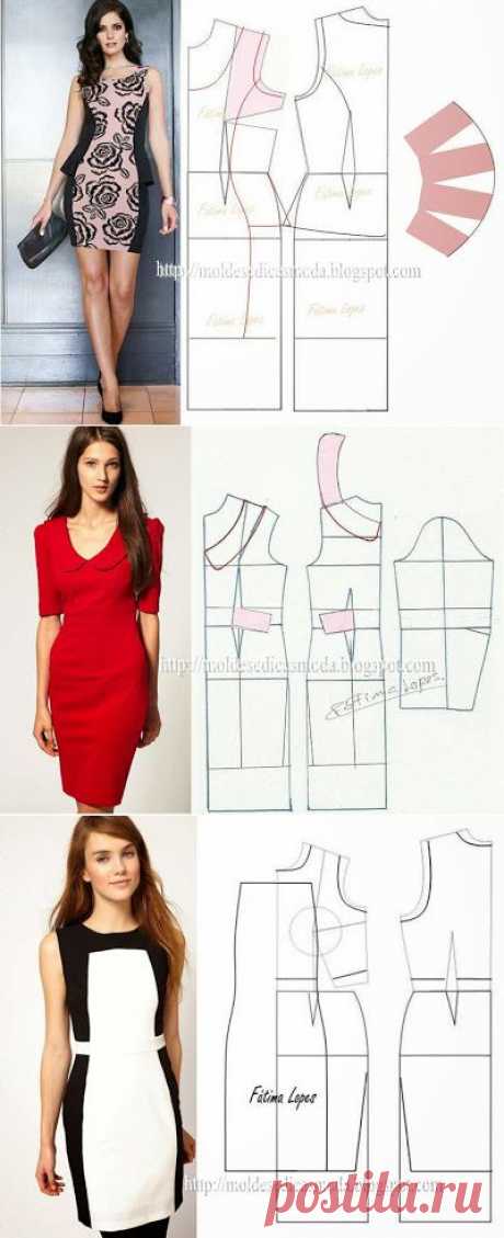Moldes Moda por Medida: VESTIDOS