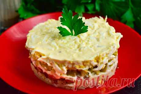 Бюджетные салаты - 15 простых и вкусных рецептов с фото пошагово