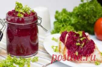 Свекольная икра «Пикантная» на зиму — закрываю каждый год! Вкуснее я не ела!
