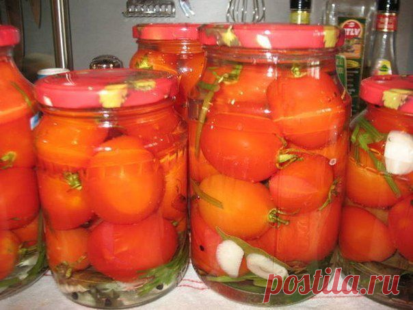 Маринованные помидоры сладко-острые кулинарный рецепт с фото от Paragrams