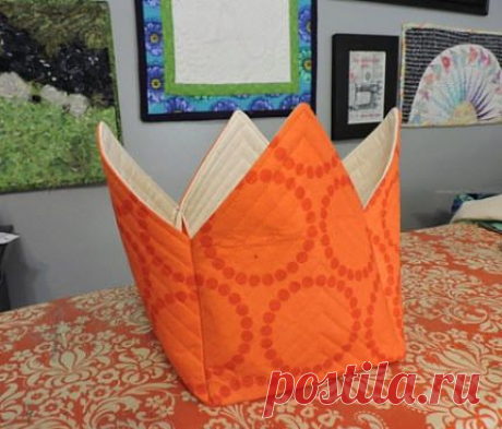 Tutorial: Fabric box for storing bits | Quilting | CraftGossip.com