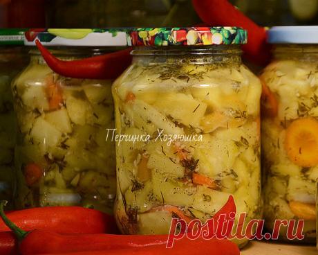 Кабачки маринованные кубиками на зиму - Заготовки от Перчинки - Perchinka Hozyayushka.ru
