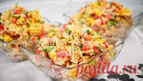 Съедят за минуту! Необыкновенно Вкусный Салат "НОВИНКА" из простых продуктов! НОВОГОДНИЙ СТОЛ 2022! Всем привет, дорогие друзья! Вы на канале "Вкусно просто и доступно", и сегодня вы узнаете, как приготовить вкусный салат с курицей "Новинка". Такой салат по...