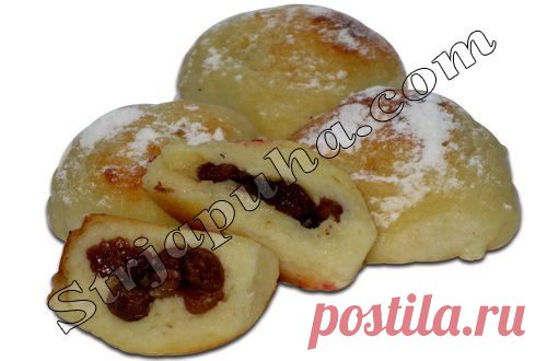 Творожные колобки с изюмом