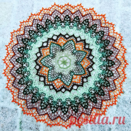 Салфетка Цветик-семицветик, ирис