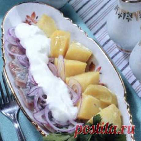 Сельдь в сметане