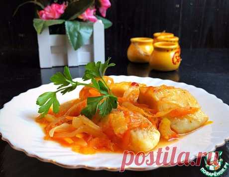 Нежное филе рыбы с овощами – кулинарный рецепт