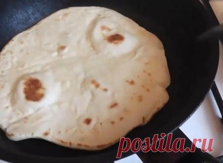 Лаваш дома. Лепешки Тортильяс для Тако - Простые рецепты Овкусе.ру