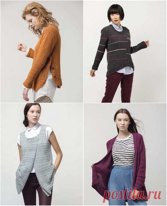 Поворотное вязание на спицах