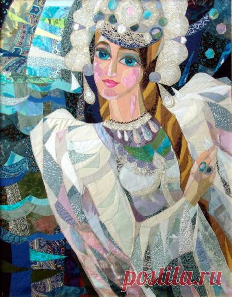 Лоскутные картины Валентины Максимовой из Углича