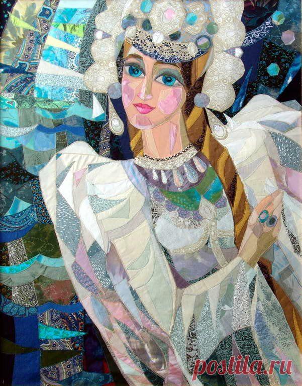 Лоскутные картины Валентины Максимовой из Углича