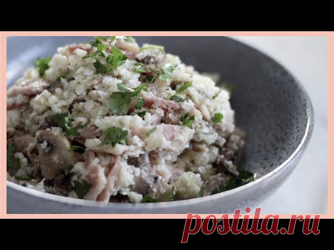 КЕТО РИЗОТТО из цветной капусты #палео #lchf