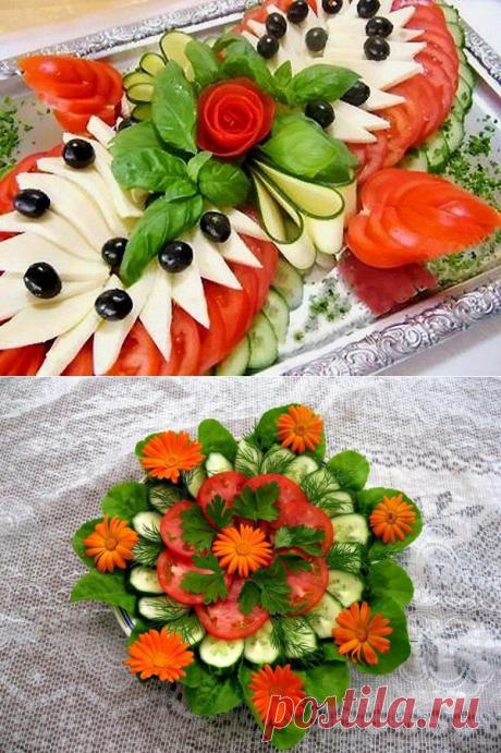 Овощная нарезка.