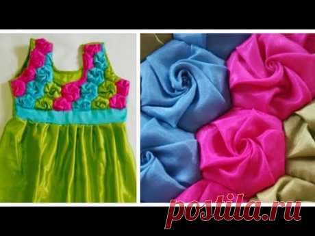 Colourful Frock Origami Smocking